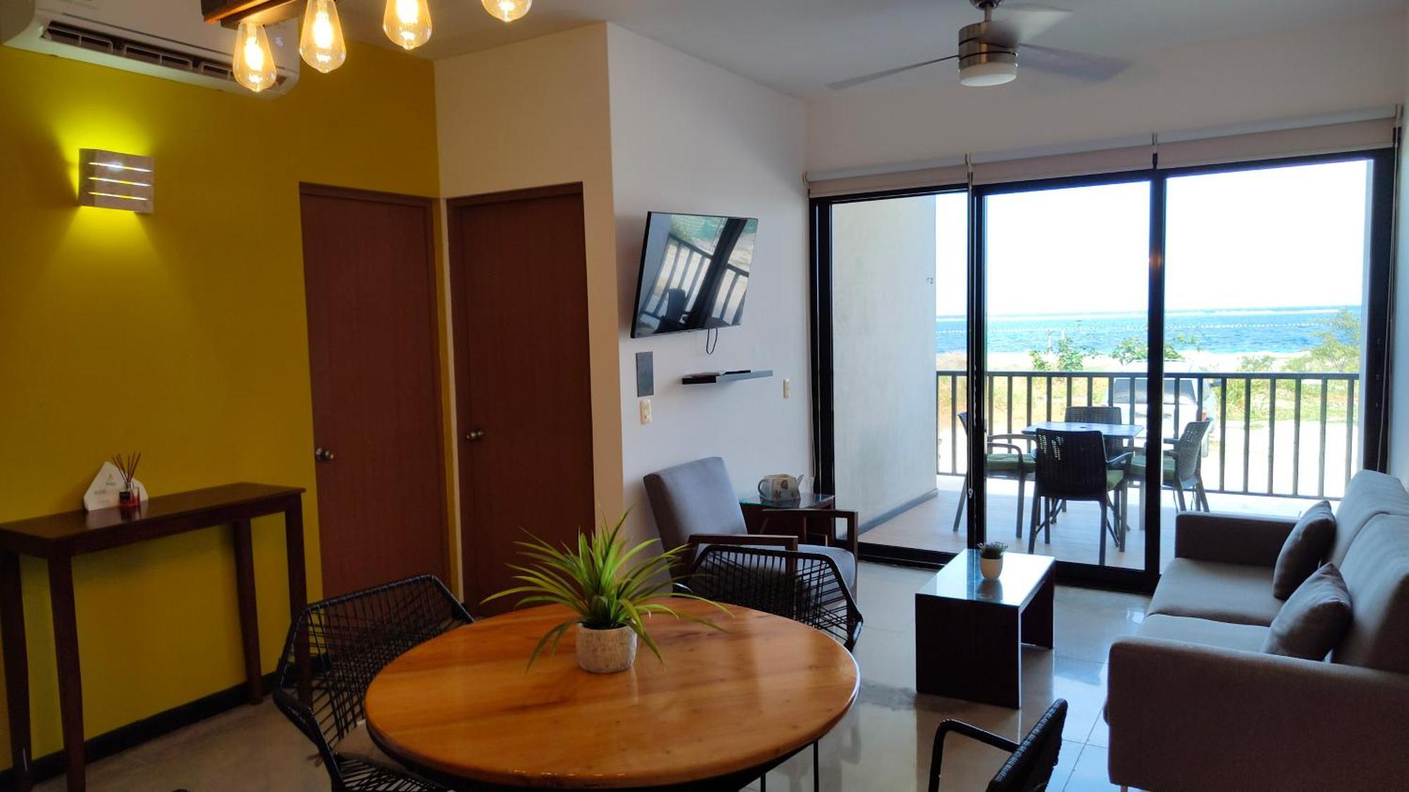 פוארטו מורלוס Vela'S Condos Ocean Front מראה חיצוני תמונה